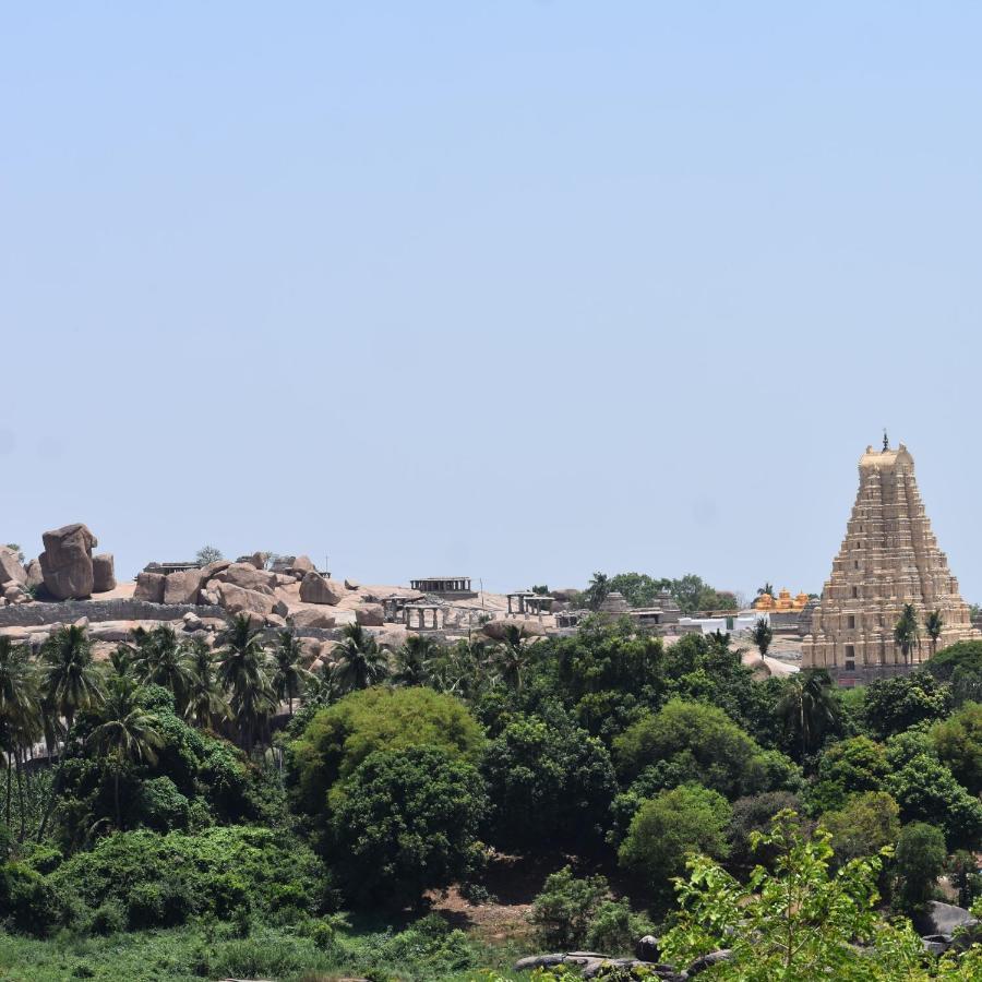 Temple View Guest House Hampi Exterior photo