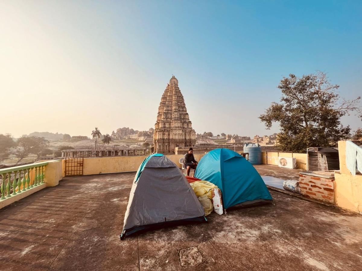 Temple View Guest House Hampi Exterior photo